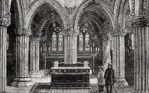 Rosslyn Chapel, Roslin, Scotland, 19th century