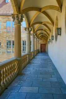 Old Palace Stuttgart, former moated palace, princely residence, 14th century seat of the Counts of