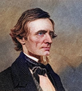 Jefferson Davis, 1808-1889, first and only President of the Confederate States of America during