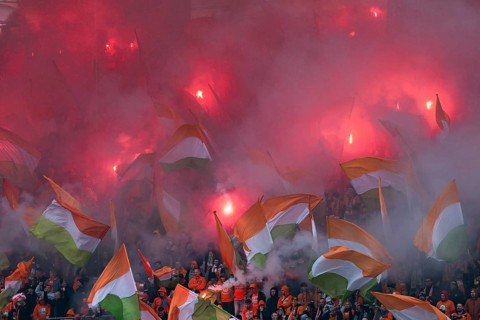 LUBIN, POLAND - MARCH 15, 2026: Football match between KGHM Zaglebie Lubin vs Lech Poznan.