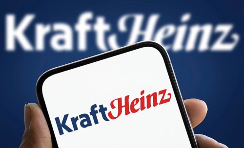 Dhaka, Bangladesh- 5 Dec 2024: Kraft Heinz logo is displayed on smartphone. Kraft Heinz is an