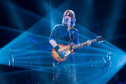 Wroclaw, Poland. 27th February, 2018. Concert of band Dire Straits Experience. Picture: Terence