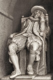 Portrait of Sir Francis Bacon, Baron Baco of Verulam, 1561 - 1626, English lawyer, statesman,