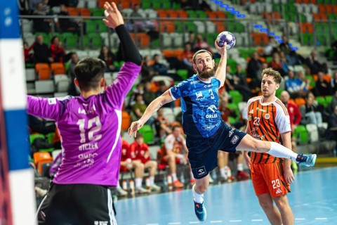 Lubin 08.02.2026 LUBIN, POLAND - FEBRUARY 8, 2026: Polish PGNiG Superleague men handball match