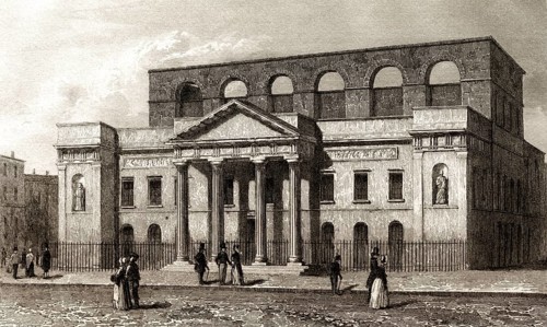 The Theatre Royal, Covent Garden, West End, London, England, 18. Jahrhundert