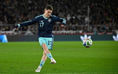 Goal kick Action Goal chance Florian Wirtz GER (17) Football DFB international Germany GER vs Ghana
