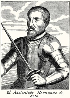 Hernando de Soto, c. 1500 – 1542, a Spanish explorer and conquistador