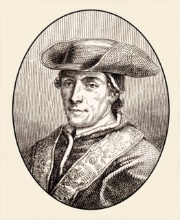 Pope Clement XIV or Clemens XIV, 1705-1774, born Giovanni Vincenzo Antonio Ganganelli, reigned from