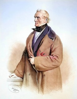 Wolfgang Karl Emanuel von Graffenried, 1786-1870, Historical, digitally restored reproduction from