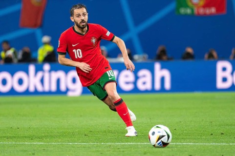 LEIPZIG, GERMANY - JUNE 18, 2024: Euro 2024 Groupe F match Portugal vs Czechia 2:1. In action