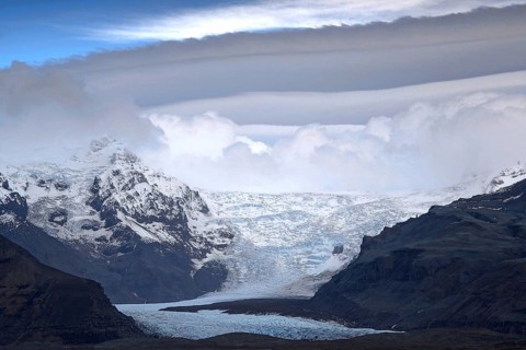 Iceland, Svinafellsjökull, glacier, Europe, Reykjavik