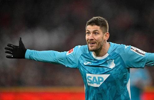 Goal celebration Andrej Kramaric TSG 1899 Hoffenheim (27) Gesture Gesture Football Bundesliga,