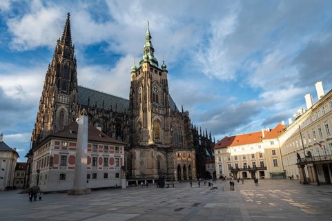 Sant Vitus Cathedral in Prague, Czechia