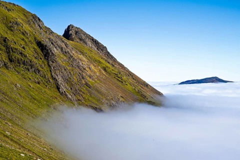Snowdon Massif, Snowdon Range, Snowdonia, North Wales, UK