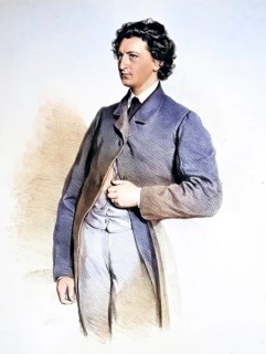 Stanislaus Lesser (1840-1907) Russian court actor, theatre director, Historical, digitally restored