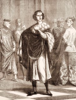 Felice Peretti di Montalto, later Pope Sixtus V, as an inquisitor general at Venice in 1557