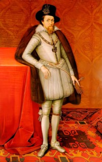 James VI and I, James Charles Stuart, 1566 – 1625, King of England, Scotland and Ireland, digitally