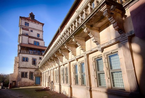 Schloss Brake castle, Weserrenaissance Museum, moated castle, Lemgo, North Rhine-Westphalia,
