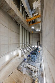 Oberhausen, Ruhr area, North Rhine-Westphalia, Germany - Emscher conversion, new Emscher AKE sewer,