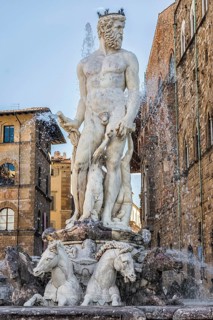 Neptune Fountain, sculpture, art, Renaissance, tourist attraction, monument, sculpture,