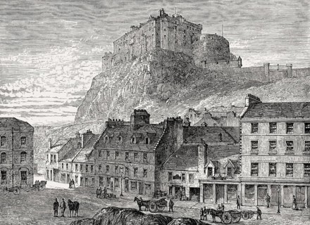 The White Hart Inn, Grassmarket, Edinburgh, Scotland, 19th century