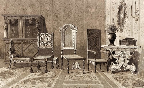 16th century Furniture in England, Great Britain