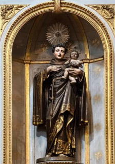 Sacred sculpture, Saint Anthony of Lisbon in the Igreja de S. Jose das Taipas, Church of Saint
