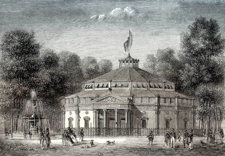 The Cirque d'Été, a former Parisian theatre, Paris, France, 19th century