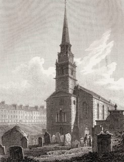 Saint Cuthbert's Church, Edinburgh, Scotland, 19th century, Views in Edinburgh by J. & H. S. Storer