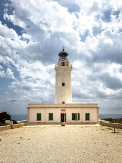 Far de la Mola lighthouse, eastern tip of Formentera, Balearic Islands, Spain