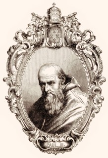 Paul III or Alessandro Farnese, 1468, 1549, Pope of the Roman Catholic Church from 1534-1549