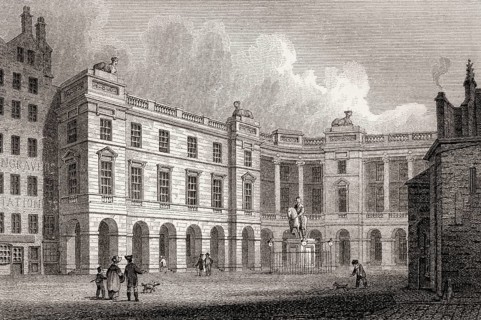 Parliament house, Edinburgh, Scotland, 19th century, Views in Edinburgh by J. & H. S. Storer