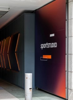 European Football Championship 2024, ZDF Sportstudio am Zollernhof, Unter den Linden, Berlin,