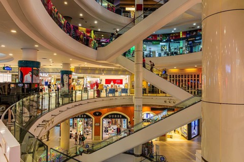 Themed shopping mall, luxury stores, Terminal 21, Bangkok, Thailand's metropolis, Thailand