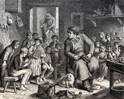 John Pounds, 1766 – 1839, a teacher responsible for the creation of the concept of Ragged schools