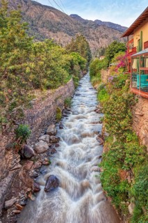 Urubamba River, Ollantaytambo, Sacred Valley, Peru