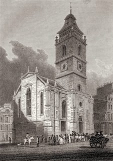 The Tron Kirk, Edinburgh, Scotland, 19th century, Views in Edinburgh by J. & H. S. Storer