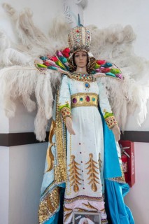 Bay St. Louis, Mississippi - The Bay St Louis Mardi Gras Museum in the historic L&N Train Depot