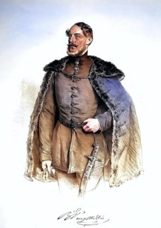 Nikolaus Freiherr von Vay (1802-1894), Hungarian statesman, Historical, digitally restored