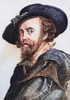 Peter Paul Rubens 1577 n 1640 Flemish painter, Historical, digitally restored reproduction from a