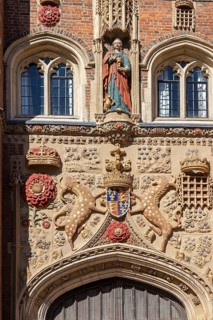 Detail, The Great Tor Tor, St John's College, Cambridge, England, Great Britain