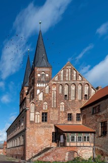 Jerichow Monastery, considered the oldest brick building in northern Germany, Jerichow,