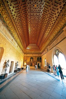 Gallery-Hall in the Alcazar, Segovia, Province of Segovia, Castile and Leon, Spain