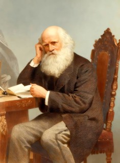 William Cullen Bryant, 1794 - 1878, an American romantic poet, journalist