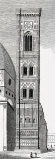Florence Cathedral, Giotto's Campanile, Piazza del Duomo, Florence, Italy