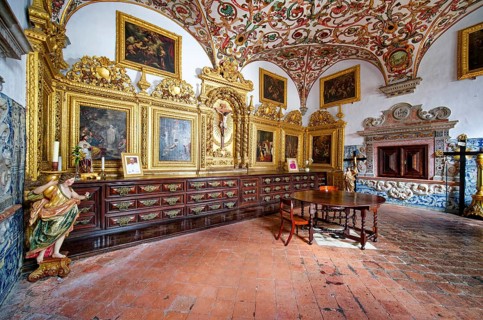 Church of São João Evangelista, Igreja do Colégio, college church, Jesuit church, interior view