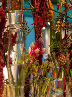 Artistic flower arrangements and decorations, German Floristry Championships, Berlin, Germany