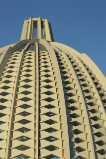 Baha'i Temple dome - house of worship, roof, structure, Bahai, Langenhain, Hofheim am Main, Taunus,