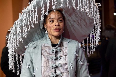Jane Chirwa at the opening of the Berlinale at the Theater am Potsdamer Platz in Berlin on 12.02