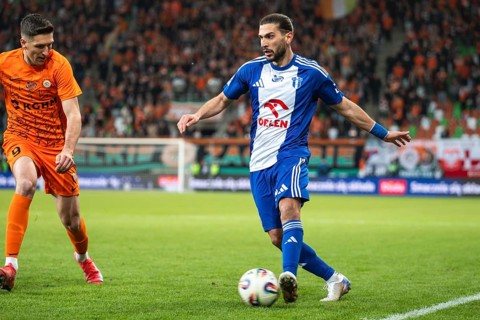 LUBIN, POLAND - MARCH 2, 2026: Football match between KGHM Zaglebie Lubin vs - Wisla Plock. In